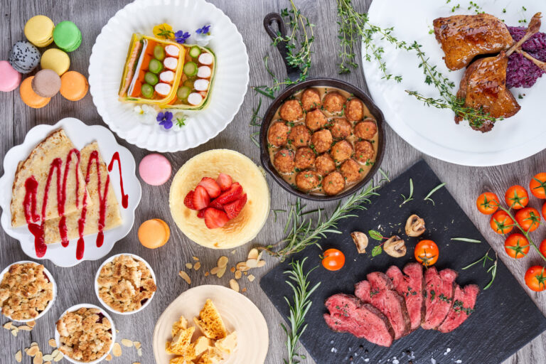 來黃金海岸酒店聆渢咖啡廳的歐陸「味」力自助晚餐，豐富又好味，讓人垂涎三尺。