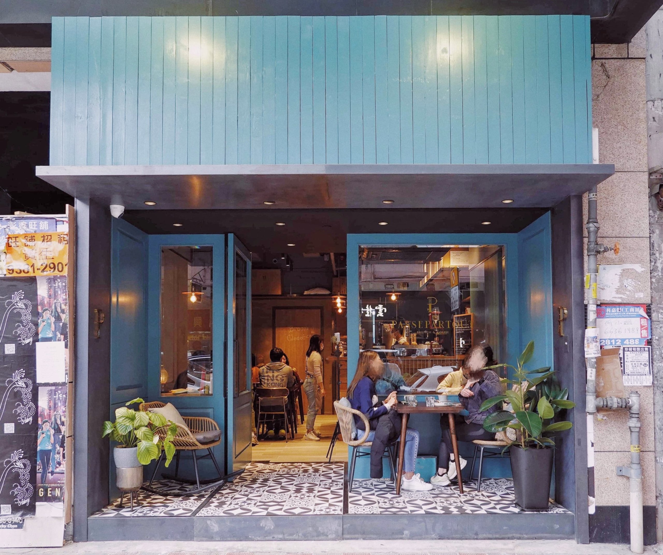 位於駱克道嘅Passepartout Brunch and Coffee,設計型格,又係一個銅鑼灣嘅好Hea處。