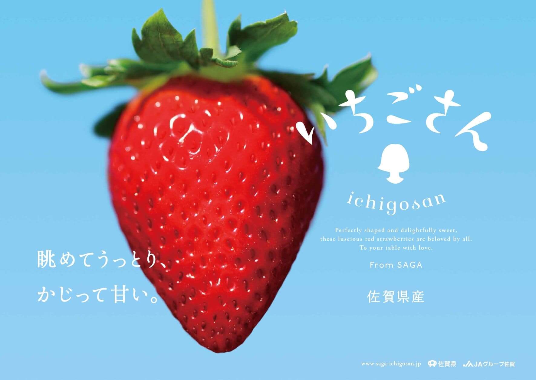 官方形容「佐賀莓小姐」是散發自信魅力的少女,因為相比其他草莓,她擁有濃而不膩,特別清新口感,恰當好處的酸甜度,就像正值花樣年華的少女般甜美。