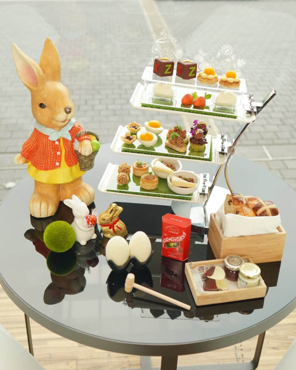 LINDT朱古力下午茶套餐。
